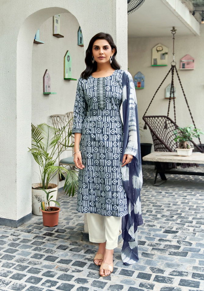 Nisha Vol 1 By Mystic 9 Printed Kurti With Bottom Dupatta Wholesale Shop In Surat
